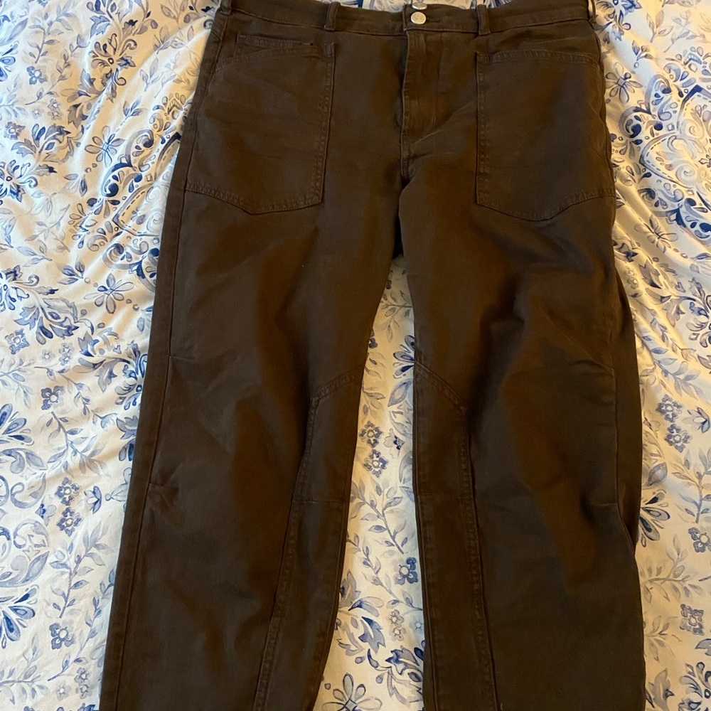 Anthropologie Brown Cargo Pants